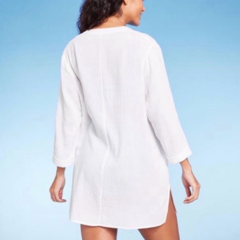 KONA SOL Gauze Pullover Cover-Up Sz L NWT - Picture 3 of 12